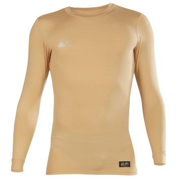 Gold Base Layer Football Thermal Top Pendle Sportswear